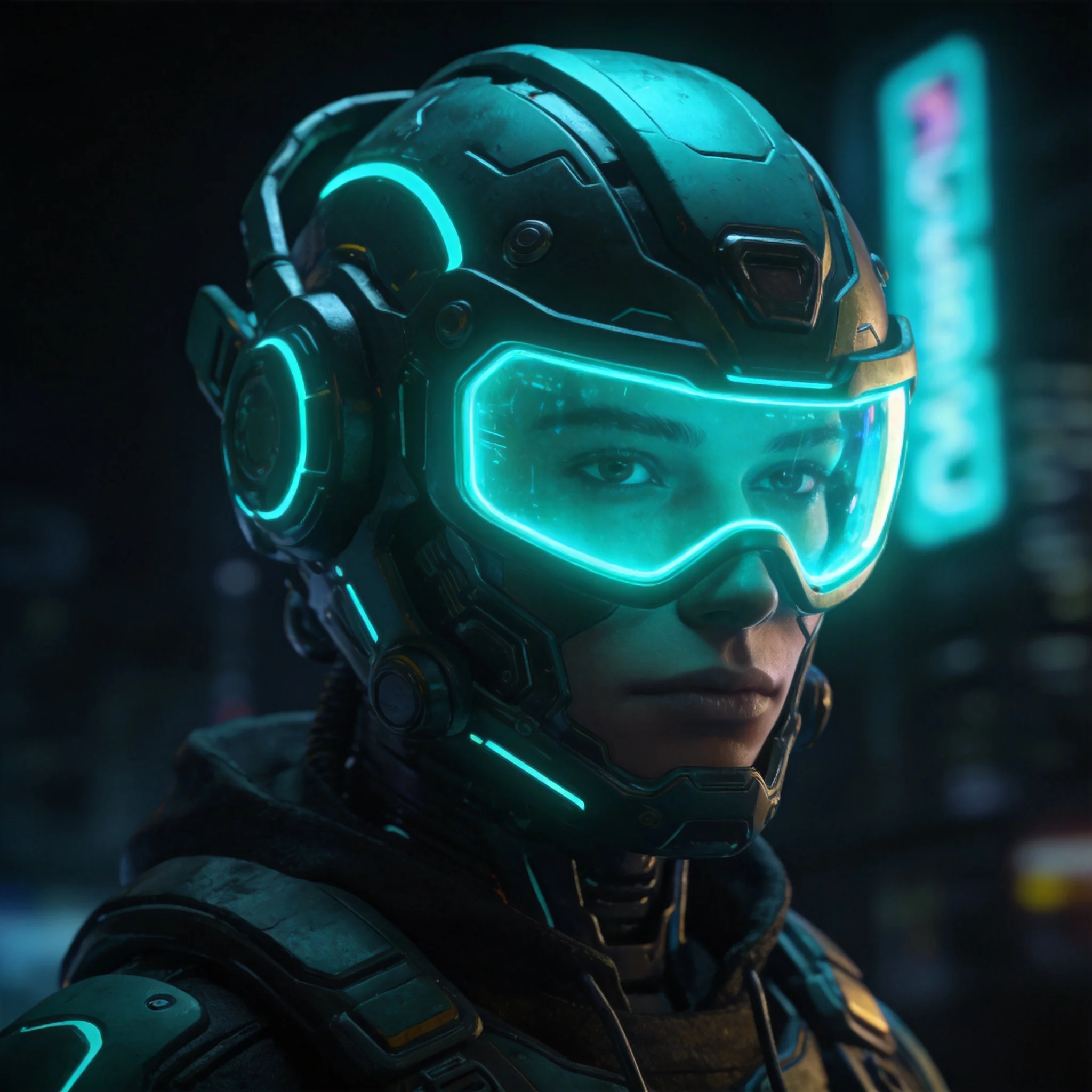 Cyber-style avatar NFT